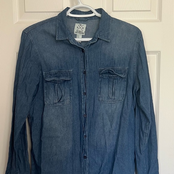 Bluenotes, Denim Shirt, Medium - Picture 1 of 2